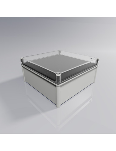 CA-44 Caja modular de doble aislamiento con tapa transparente