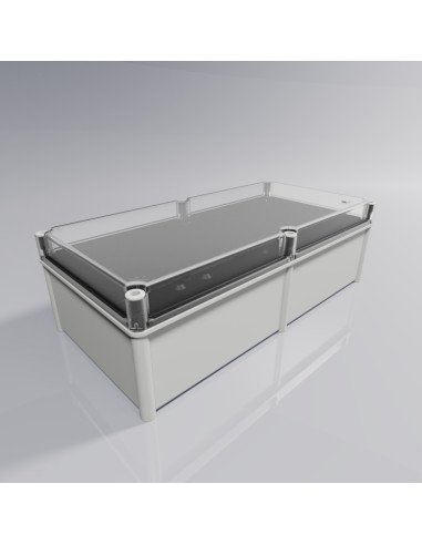 CA-63 Caja modular de doble aislamiento con tapa transparente